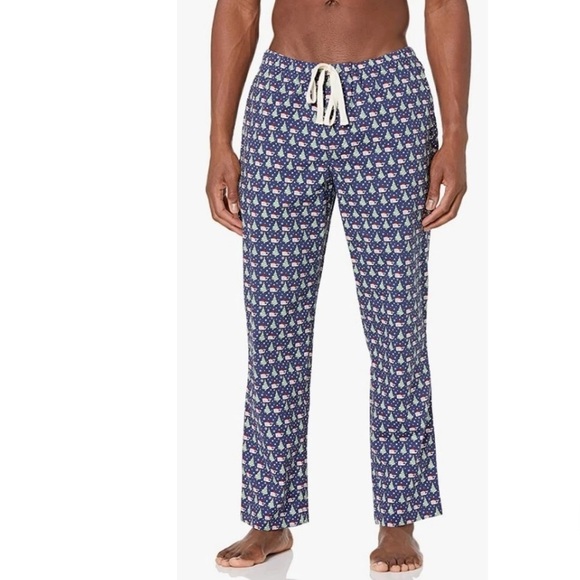 Vineyard Vines Logo Tree Deep Bay Blue Whale Print Lounge Pants Size XXL NWT - Picture 1 of 7